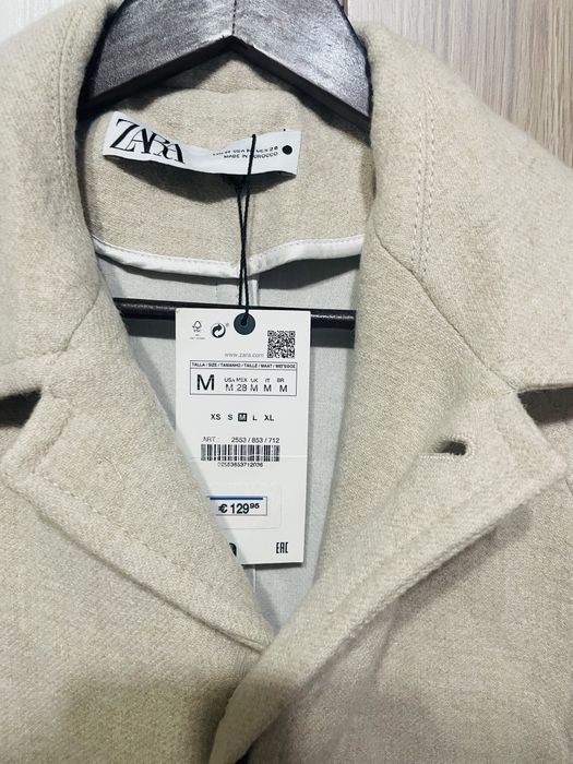Palton ZARA nou cu eticheta