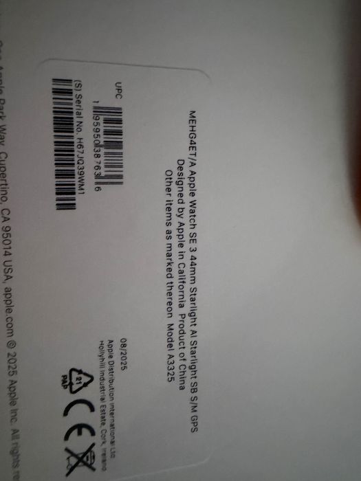 Apple Watch SE 3 44mm