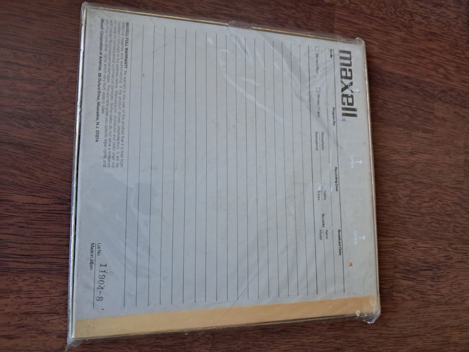 Лента Maxell 1100м , TDK 550