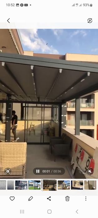 Pergole Terase Retractabile -Bioclimatice