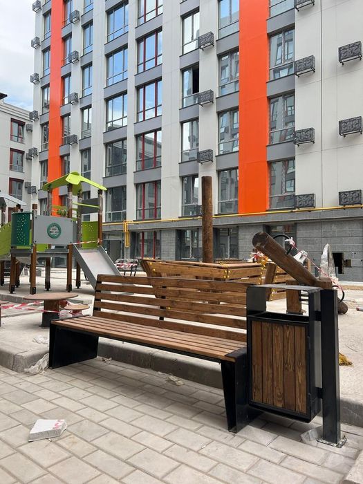 Урный и скамейки