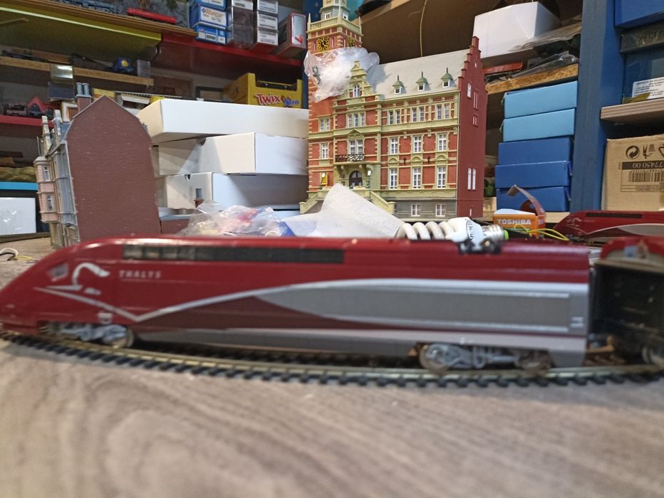Set trenulet electric de viteza thalys mehano scara H0
