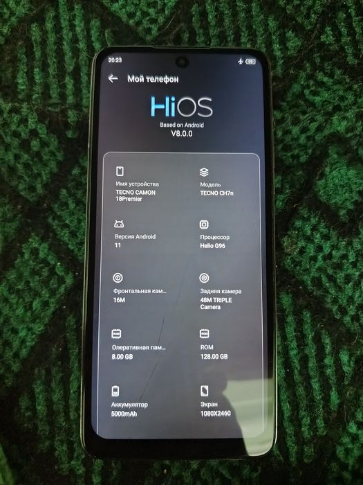 Tecno camon 18 p 899.000