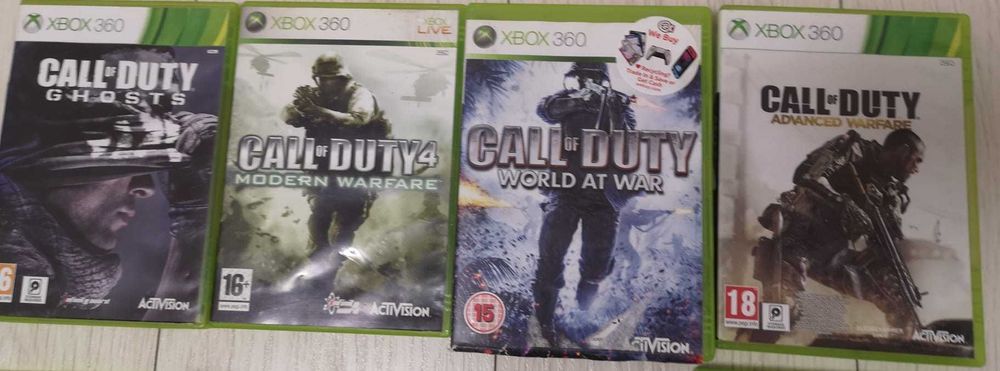 consola XBOX 360 complet + 18 jocuri