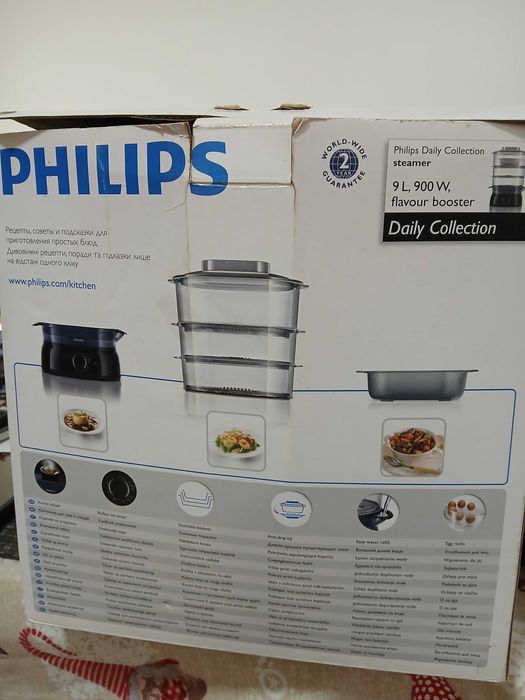 Aparat de gatit cu aburi Philips