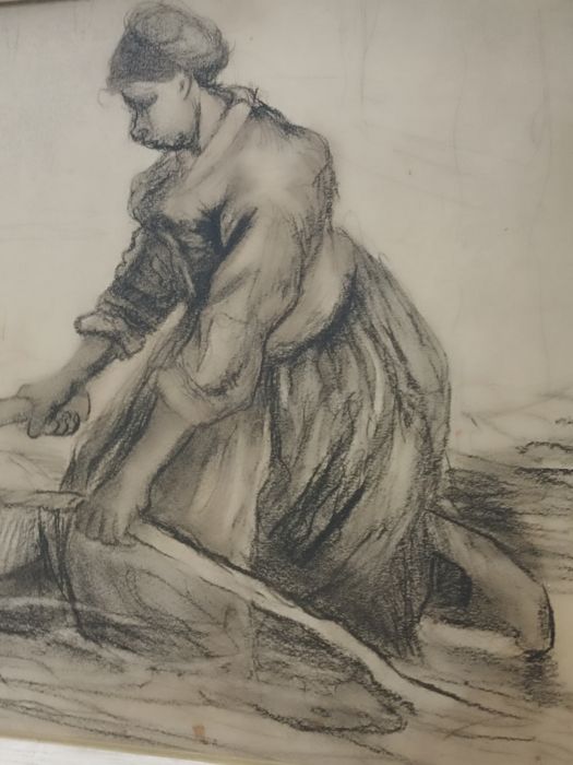 Print de Înaltă calitate curățat cu bumbac umed  40x45 cm