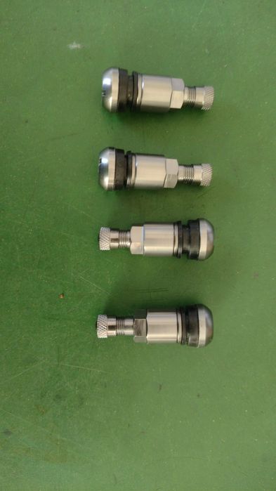 Valve metalice culoare Antracit  sau Negre set 4 buc.