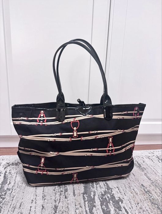 Geanta Longchamp Roseau reversibila