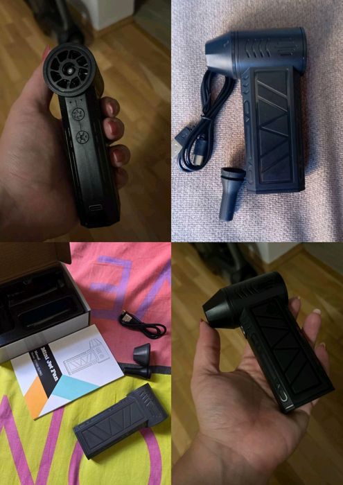 Turbosuflantă portabilă pentru uscare auto, 130.000 rotații/minut, 4 t