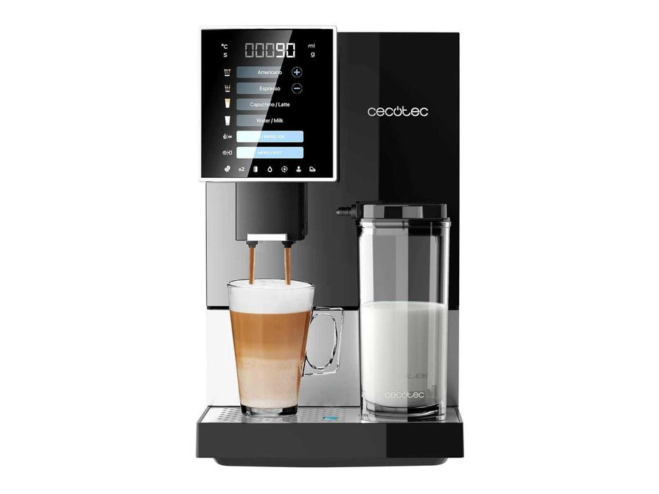 Кафеавтомат Cecotec Cremmaet Compactccino (Черно Сребро) 1350W