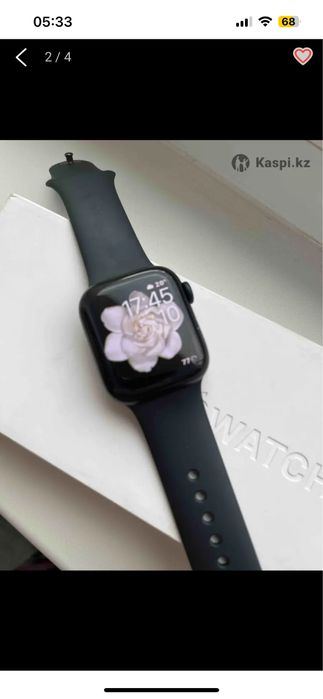 Aplle watch 9 series Black 41mm часы Эпл Вотч 9 черный