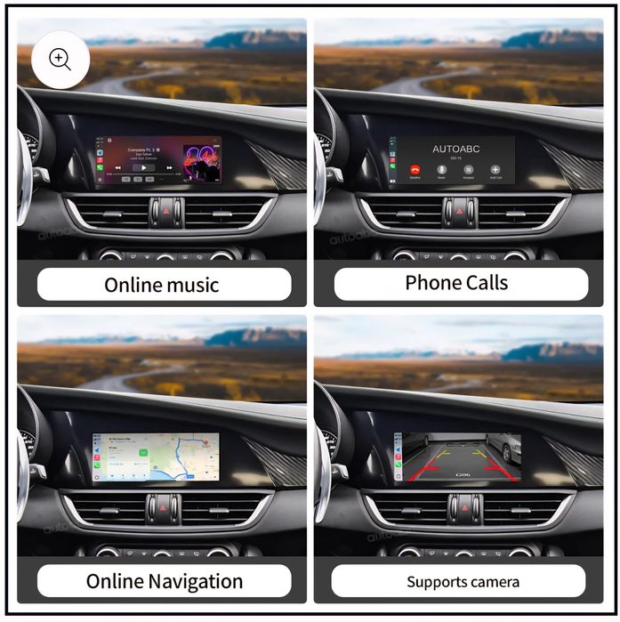Modul Carplay și Android auto wireless Alfa Romeo