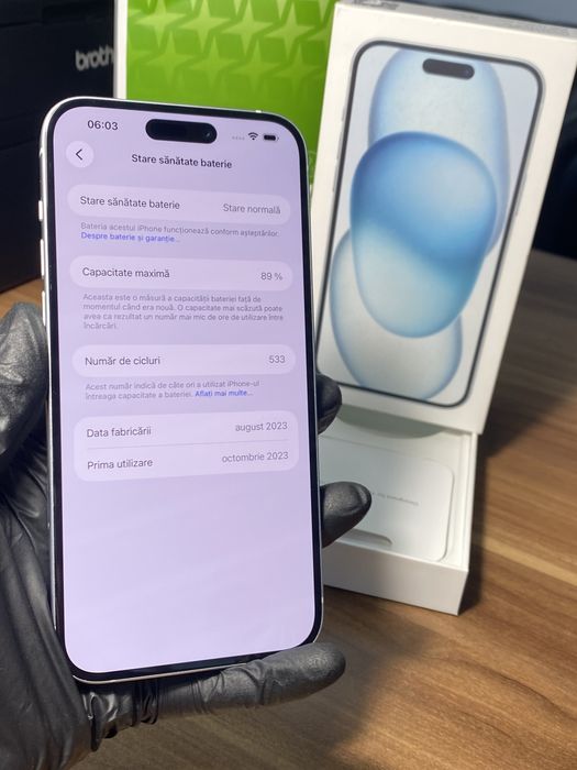 iPhone 15 Plus • 128 GB • Blue / Cod produs: 7383