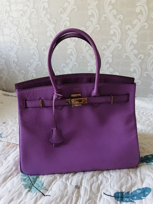 Сумка Hermes  натуральная кожа