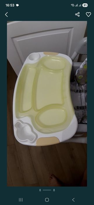 Коляска + стульчик для кормления