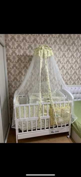 Продается кроватка детская все в комплекте есть
