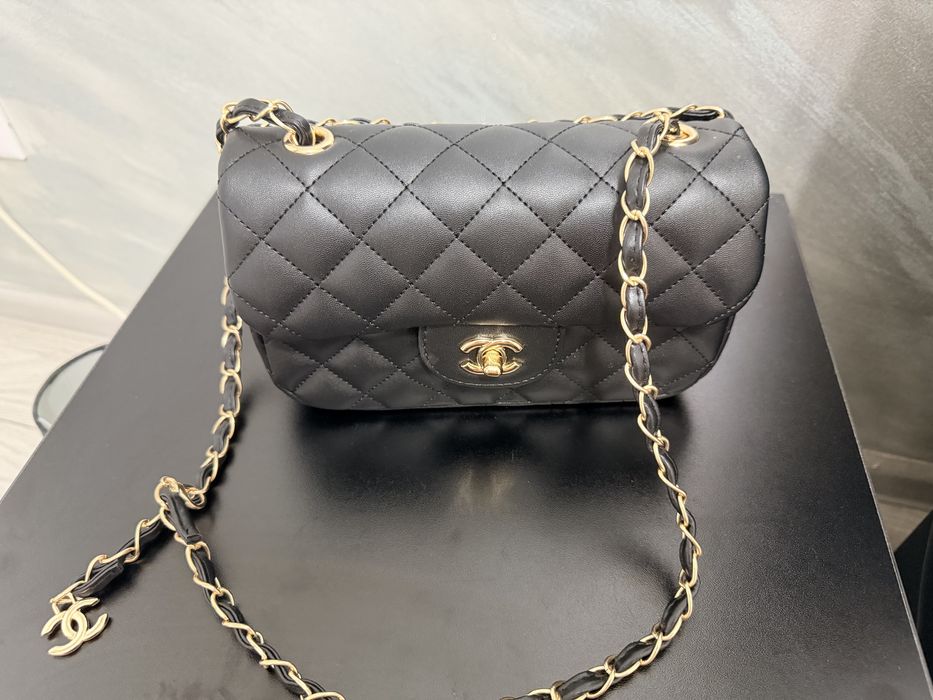 Geanta Channel neagra