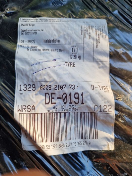 2 anvelope vara noi 195 65 15