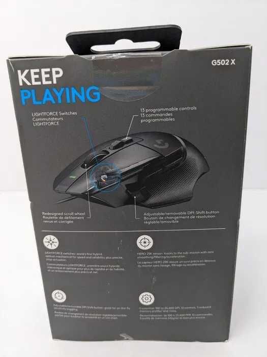 Нова геймърска мишка Logitech G502 Hero
