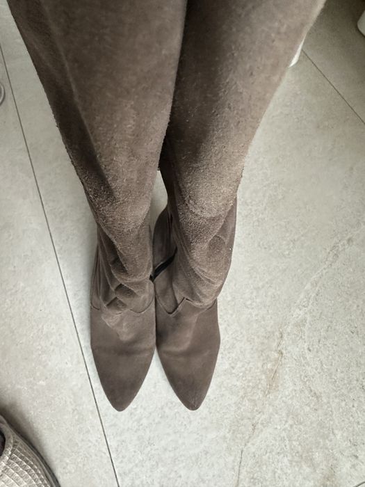 Cizme din piele intoarsa 37