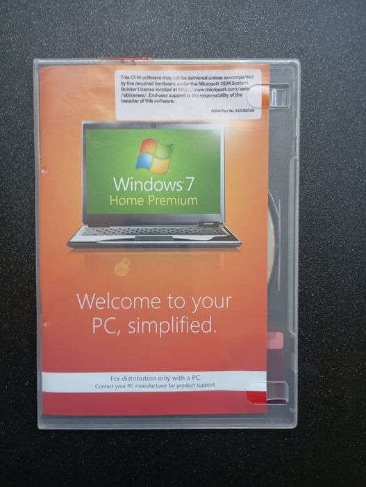 CD instalare Windows 7 Home Premium Microsoft original