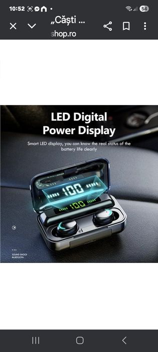 Căști fără fir Bluetooth H&A TWS