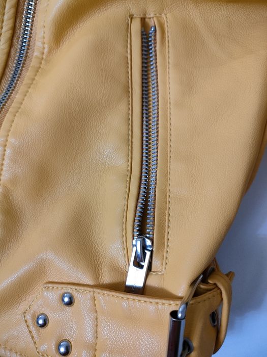 Кожаная куртка,  размер 26