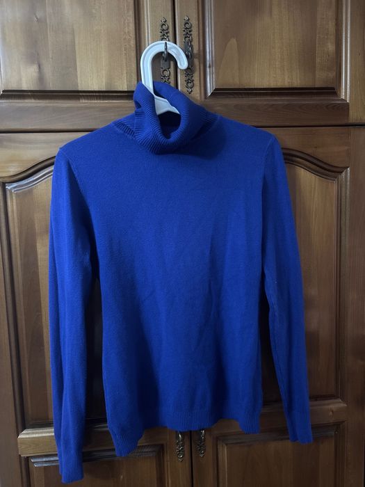 Дамска блуза поло в синьо