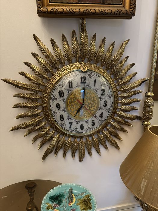 Ceas de perete / rama bronz