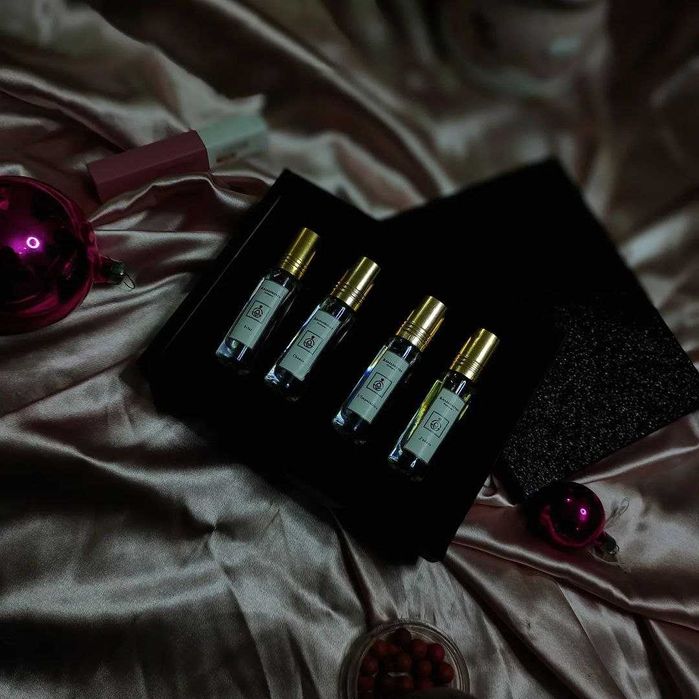 Подарочные парфюмерные наборы, 4 х 6 мл