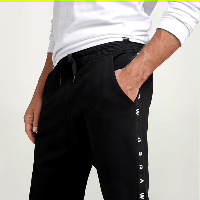 Оригинално долнище G-STAR RAW XS S  M L XL XXL 3XL мъжко черно анцуг