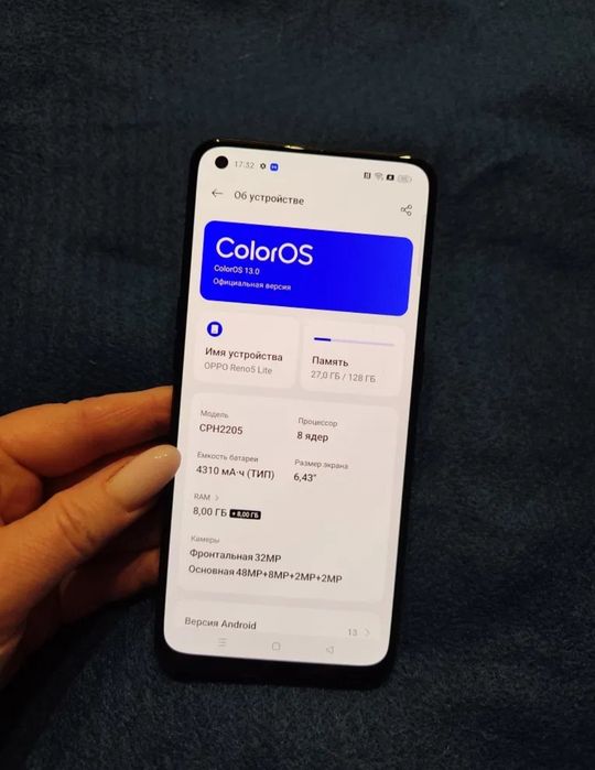 Oppo reno 5 lite 128