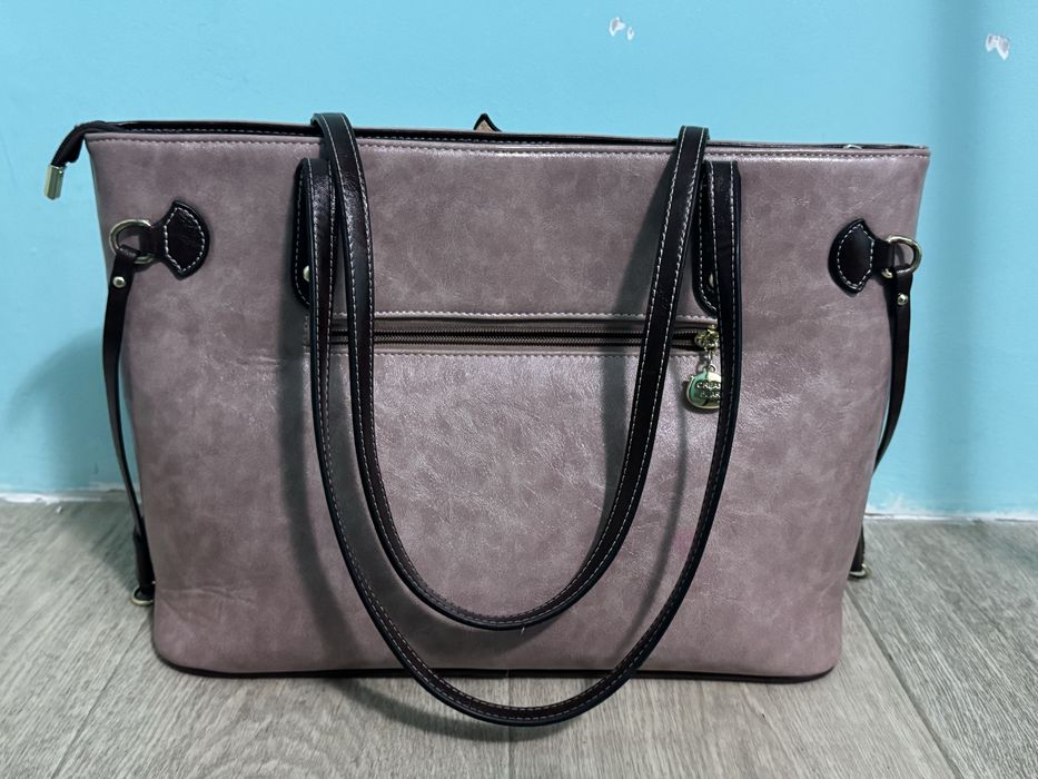 Сумка Cream Bear (Офисная, А4)