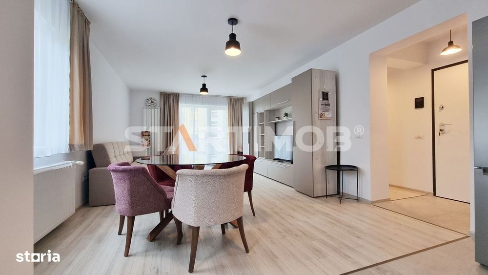 Apartament mobilat zona Coresi cu parcare