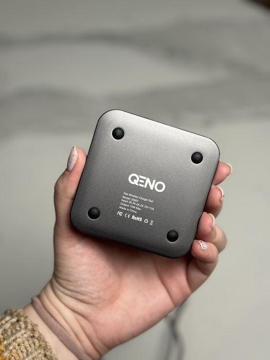 Încărcător Wireless Fast Charger Qeno All Good