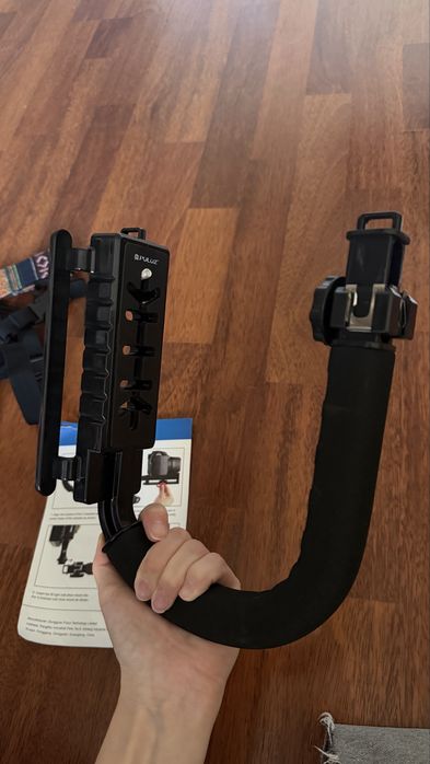 PULUZ U/C Shape Portable Handheld DV Bracket Stabilizer