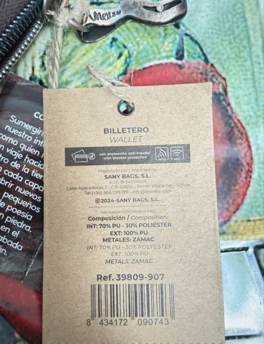 Portofel Anekke nou in cutie