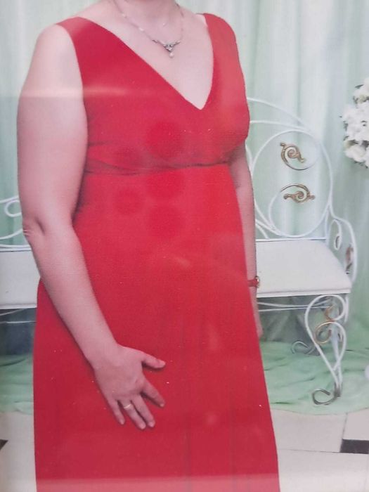 Вечернее длинное платье