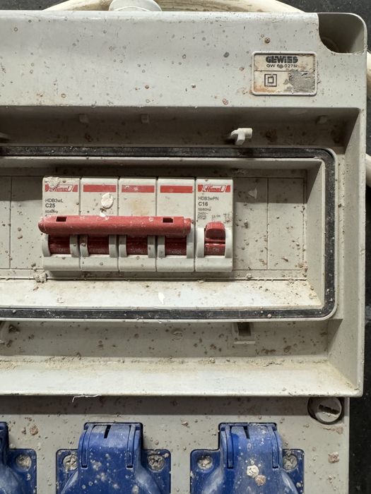 Tablou electric profesional Gewiss – distribuție șantier 380V