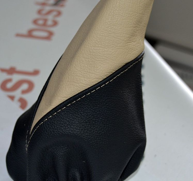 Set Manson schimbator + Manson frana mana Ford Focus 2 2004-2007, set burduf, husa piele negru+bej