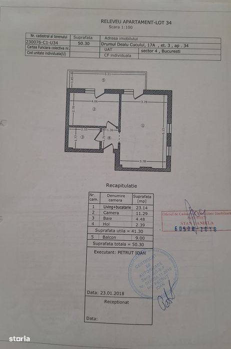 Apartament 2 camere |balcon mare |parcare| zona Grand Arena |bloc nou