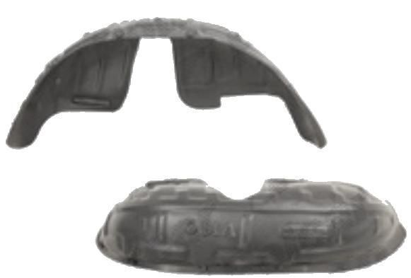 Carenaj roata Mercedes Vito / Clasa V (W638), 02.1996-01.2003, partea Dreapta, punte Spate, 5012FP5Q polietilena