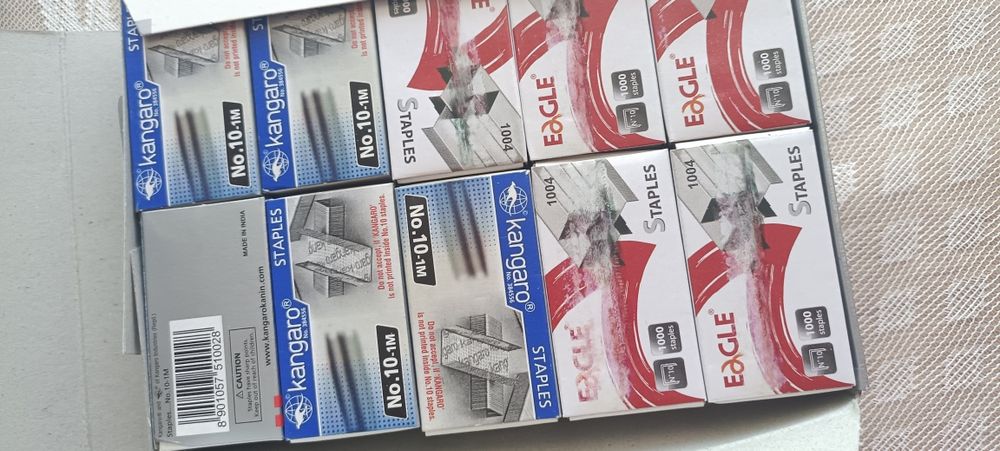 Степлер + скобы    .