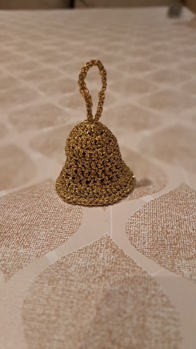 Плетени коледни играчки