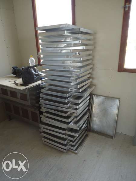 1. Тави за Пици и Закуски, Милинки - Тави oт черна ламарина., аломиний