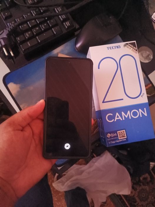 Techno Camon 20 pro tezda