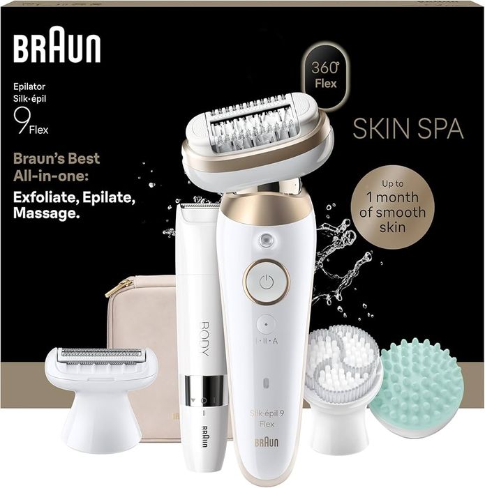 Эпилятор Braun Silk-epil 9 Flex SkinSpa 9-681 3D,