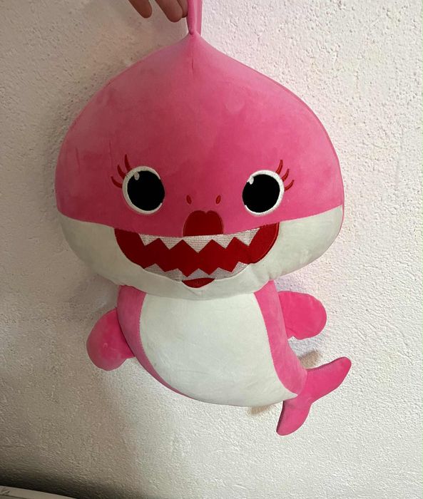 Плюшена играчка бебе акула, палячо и жабка