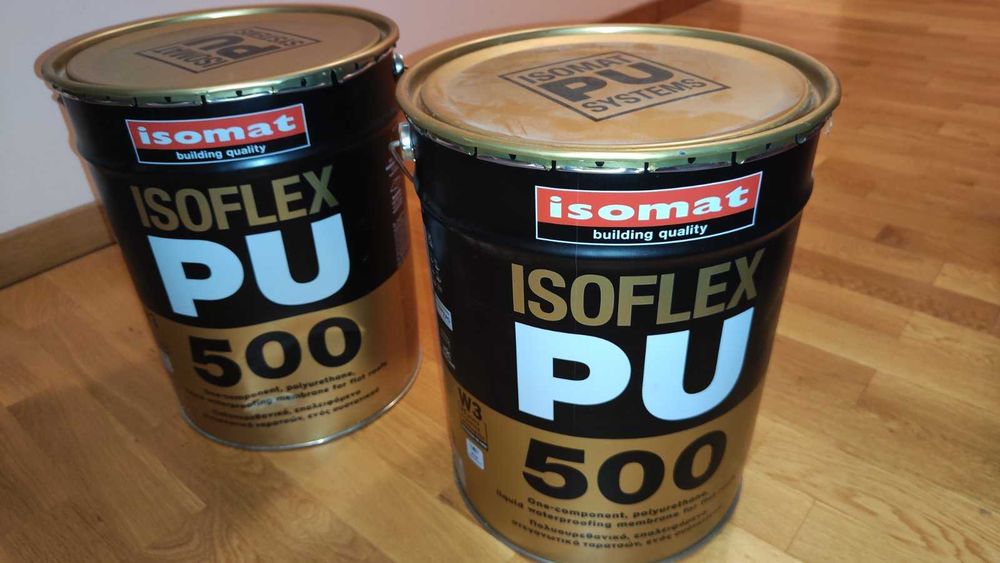 Полиуретанова Хидроизолация ISOMAT ISOFLEX-PU 500 – 25 кг