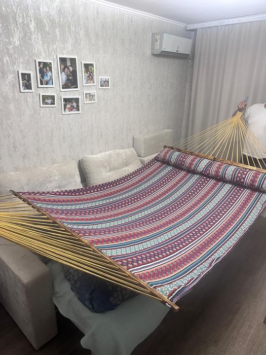 Гамак садовый ручной работы